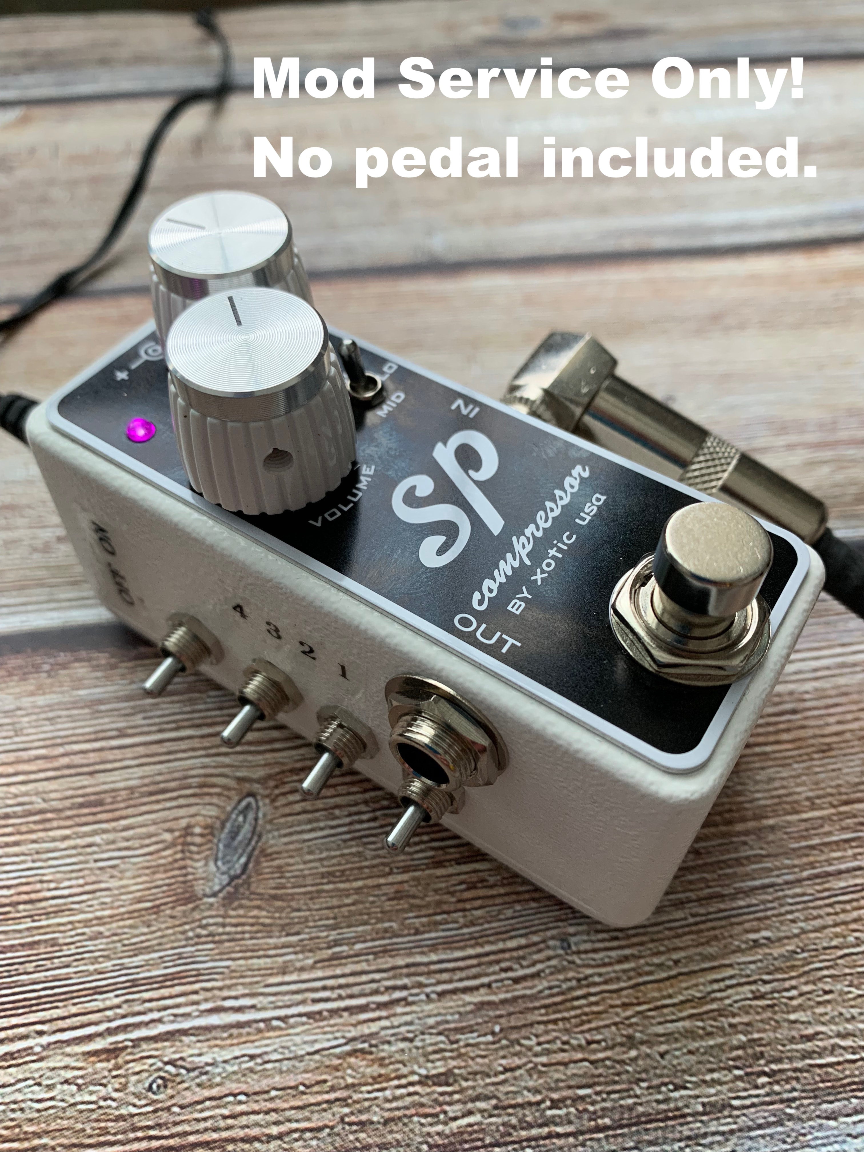 Modify and upgrade your Xotic SP Compressor! Mod service Only!