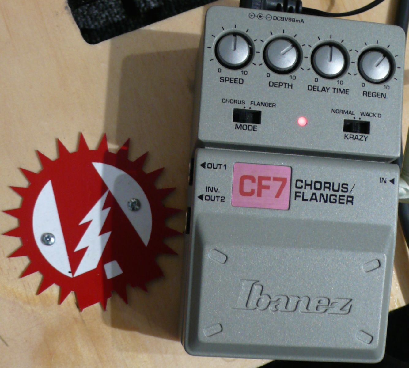 Modify Your Ibanez CF-7 Chorus Flanger! Mod Service Only!