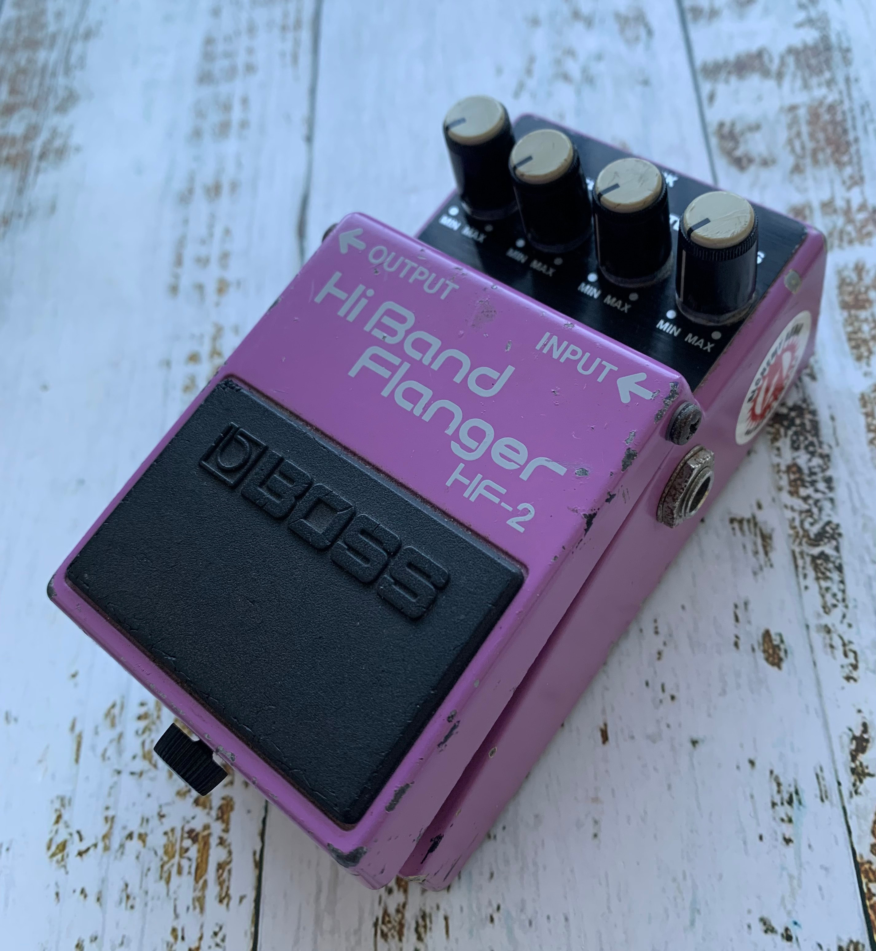 Modify your Boss BF-2 or HF-2 Flanger with upgrades! Mod service Only!