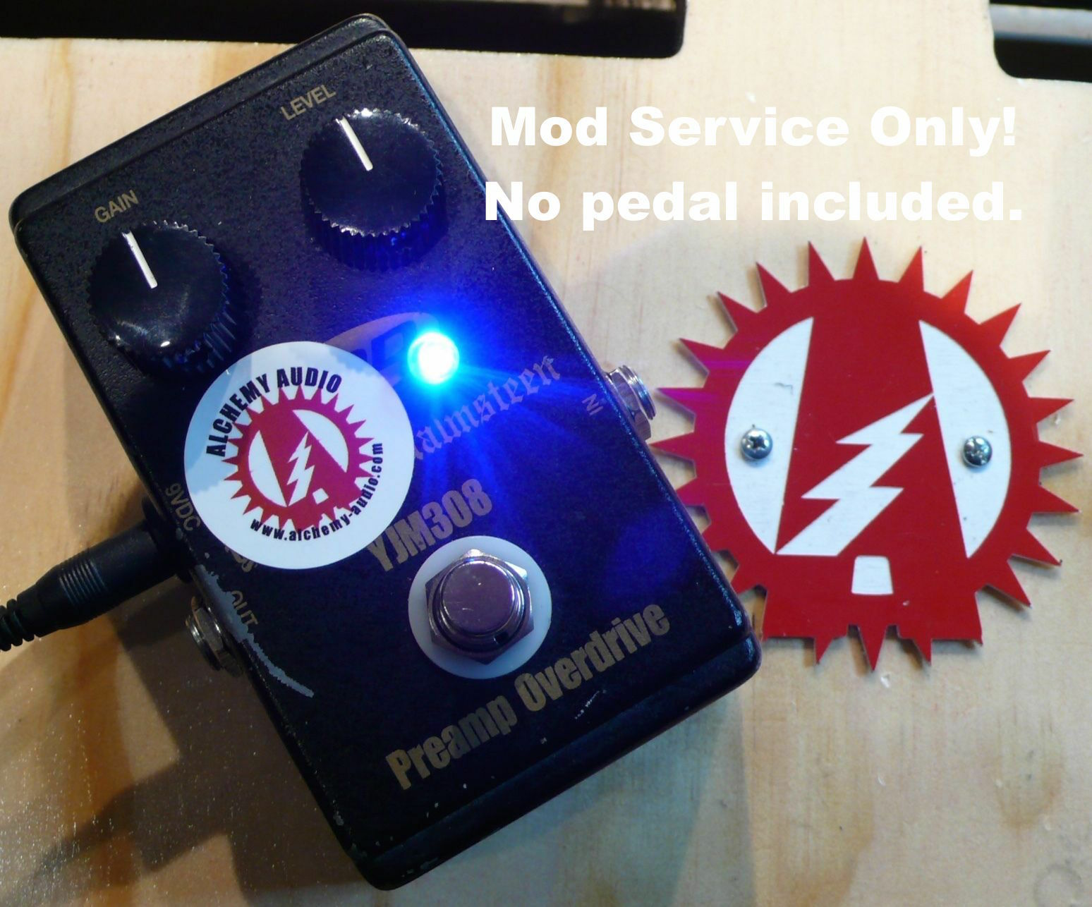 Modify your DOD YJM308 Overdrive with upgrades! Mod service Only!